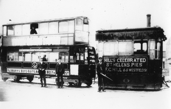 St Helens Steam Tram No 8