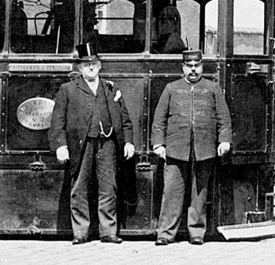 Wigan and District Tramways Company inspector 1893