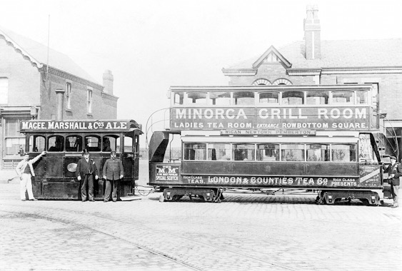 Wigan and District Tramways Steam Team No 12 1893