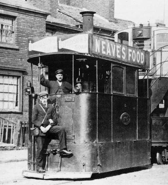 Wigan and District Tramways company No 5 steam tram