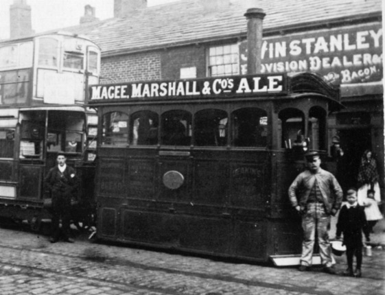 Wigan and District Tramways company No 11 steam tram