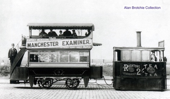 Wigan Tramways Company Steam Tram No 3 1880s