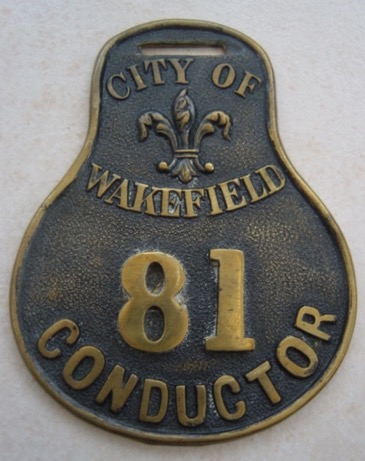 Wakefield and District Light Railway conductor licence