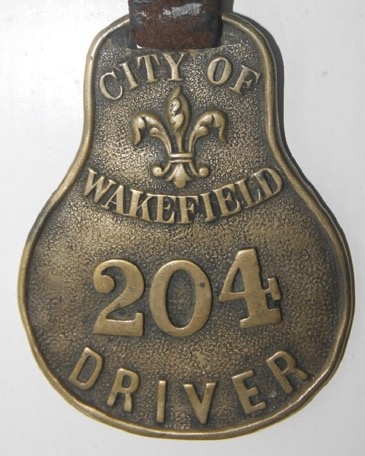 Wakefield and District Light Railway driver licence