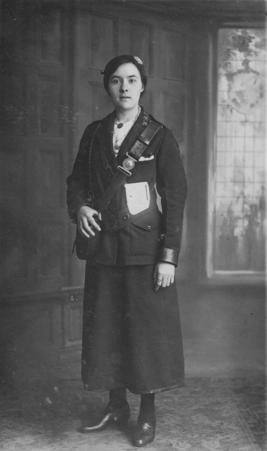 Yorkshire West Riding Electric Tramways Great War tram conductress