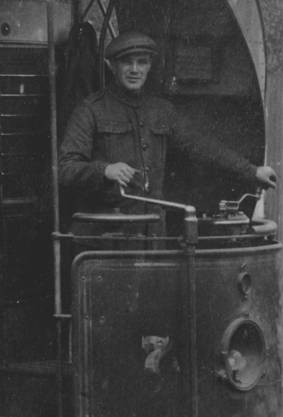 Wrexham District Electric Tramways Tmotorman driver 1925