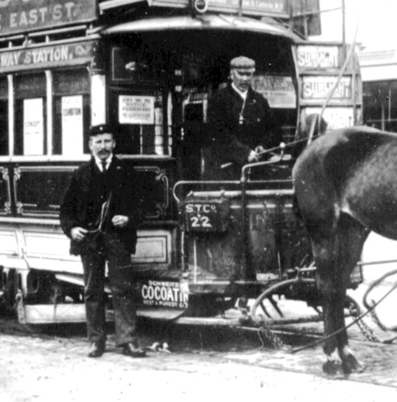 Southampton Tramways Company horsecar No 22