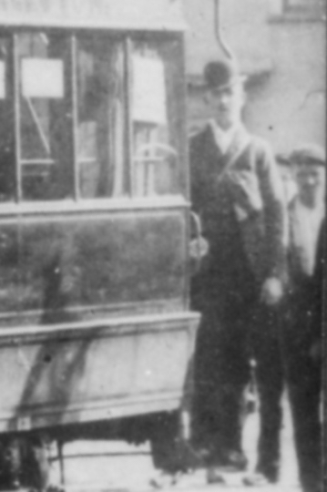 Yarmouth and Gorleston Tramways conductor
