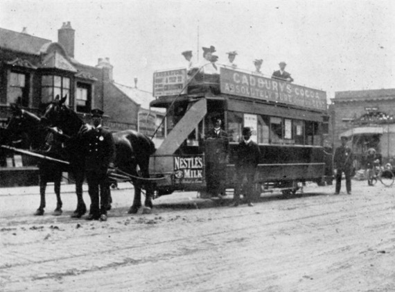 Yarmouth and Gorleston horse tram 1905