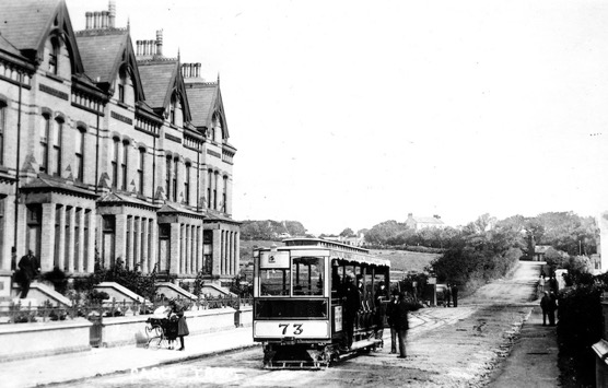 Upper Douglas Tramway Cable tram 1896 Avondale