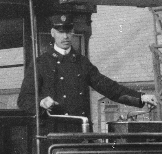 South Staffordshire Tramways motorman tram driver