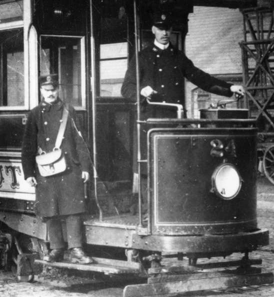 South Staffordshire Tramways No 24 and crew