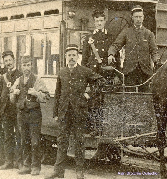 Stirling Tramways staff photo 1880s