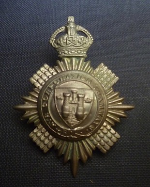 Ayr Corporation Tramways Cap badge