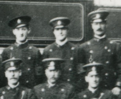 Ayr Corporation Tramways tram drivers and conductors 1916