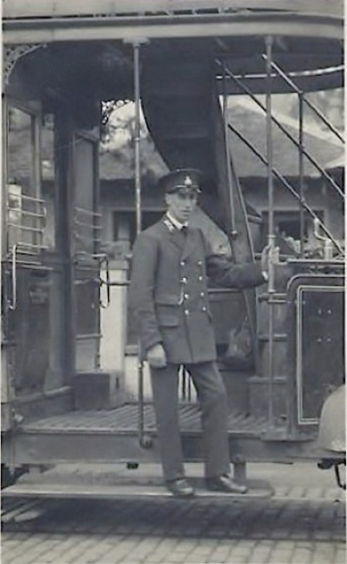 Ayr Corporation Tramways driver