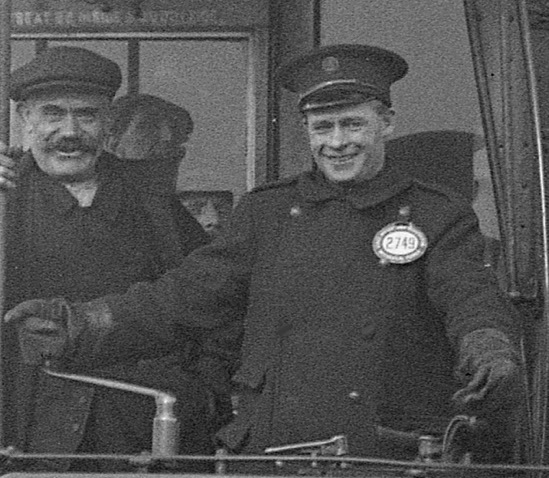 Barking Town Tramways tram driver