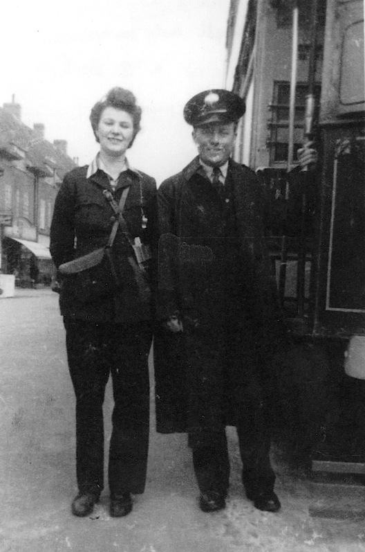 Birmingham City Transport conductress and Inspecotr Billy Bushell