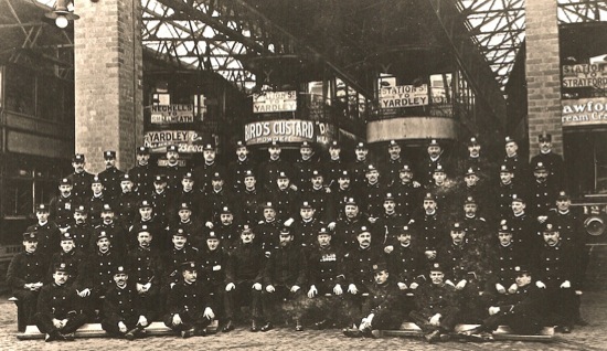 Birmingham Corporation Tramways Arthur Street Depot in 1910