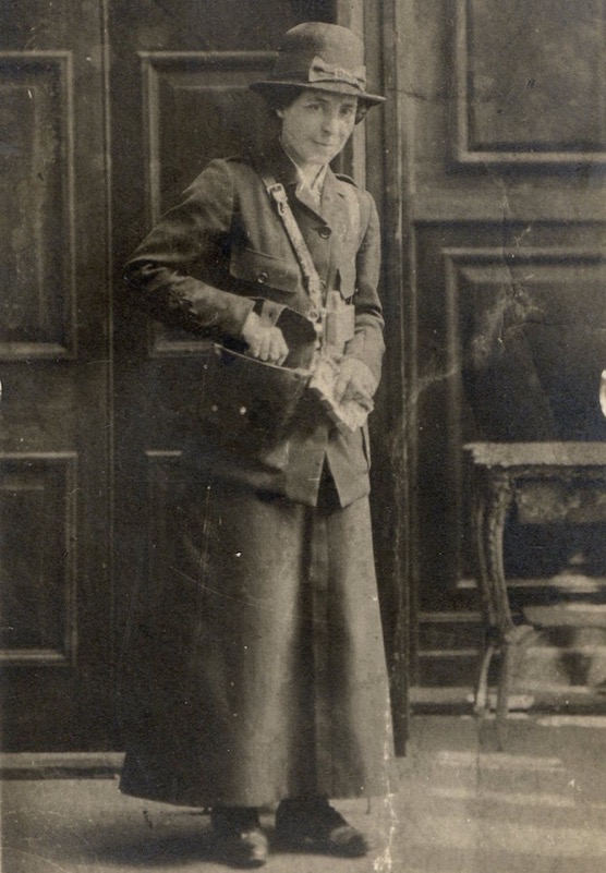 Birmingham Corporation Tramways Great War tram conductress