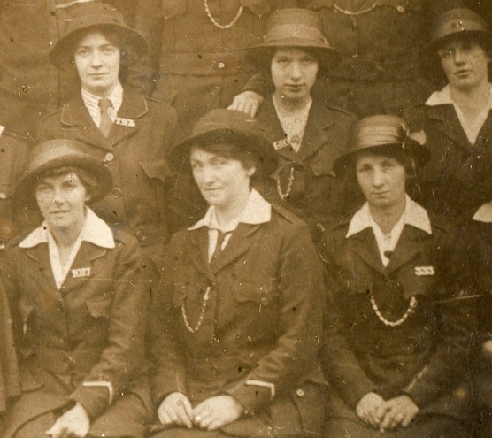 Birmingham Corporation Tramways Great War tram / bus conductresses