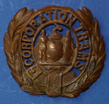 Birmingham Corporation Tramways cap badge