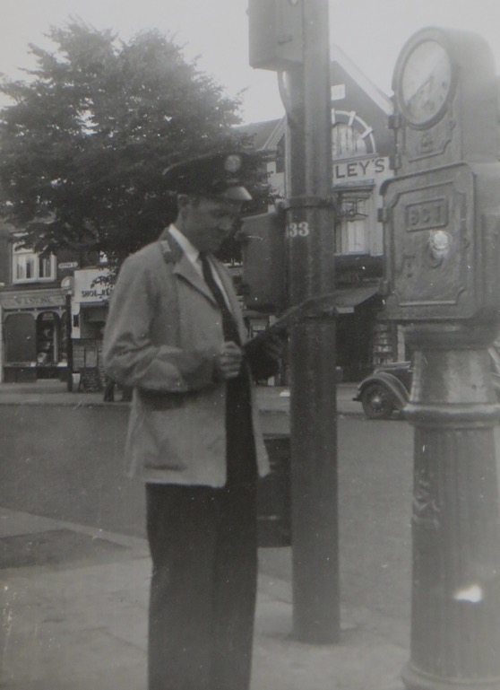 Inspecotr Billy Bushell of Birmingham City Transport / Tramways