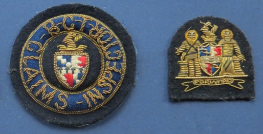 Birmingham City Transport Claims Inspector cap and collar badges