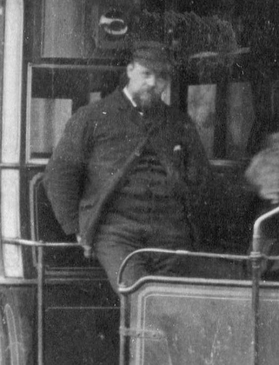 Blackpool Corporation Tramways driver 1891