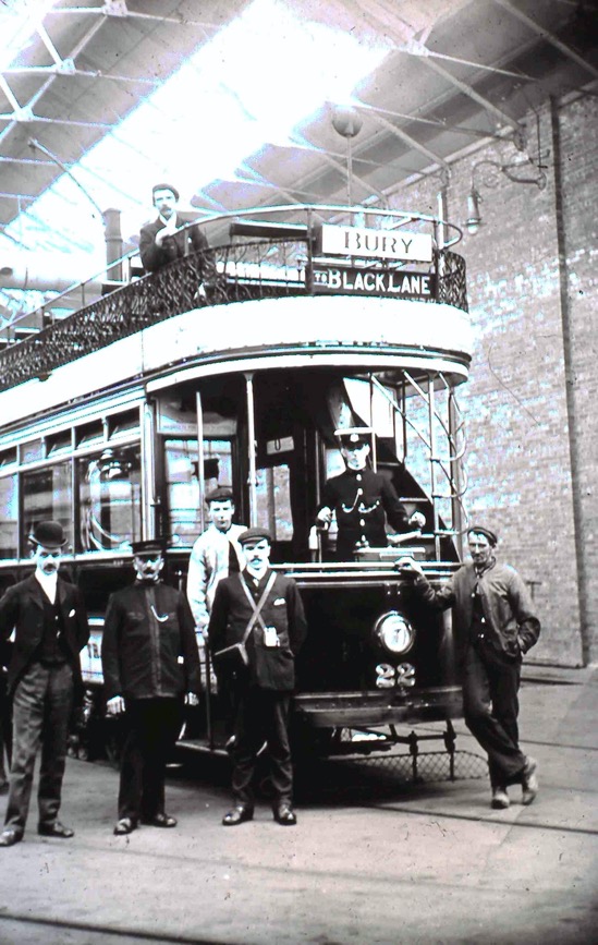 Bury Corporation Tramways Tram No 22