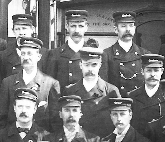Bradford City Tramways conductors and drivers 1898
