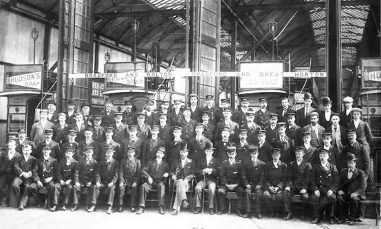 Bradford City Tramways Bolton Rd depot 1898