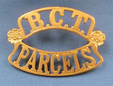 Bradford City Tramways Parcels cap badge