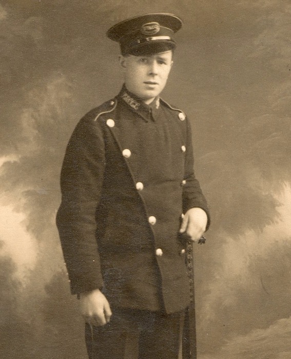 Bristol Tramways tram conductor