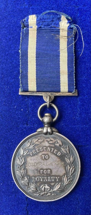 Bristol Tramways and Carriage Company Limited 1901 Loyalty Medal Conductor P A Orchard