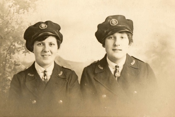 Bristol Tramways Great War tram conductresses