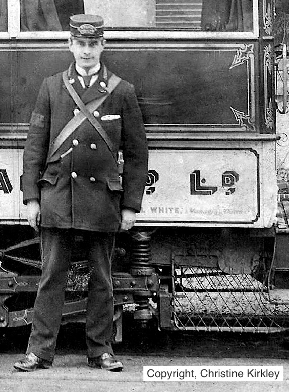 Bristol Tramways tram conductor William Cross