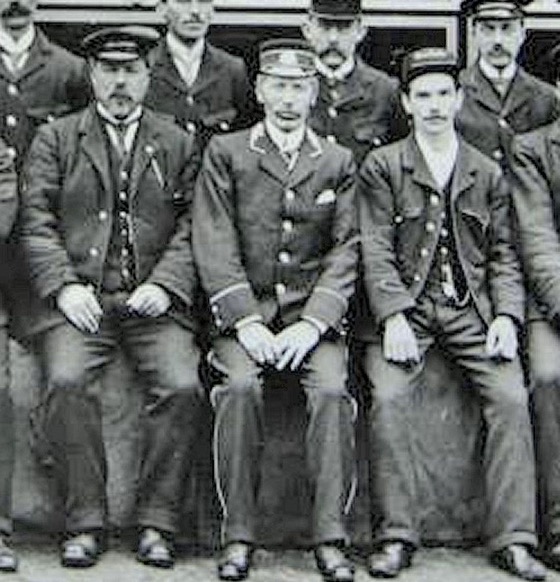 Aberdeen Corporation Tramways inspector 1903