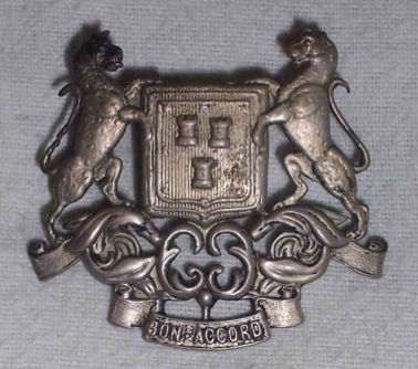 Aberdeen Corporation Tramways inspector's cap badge