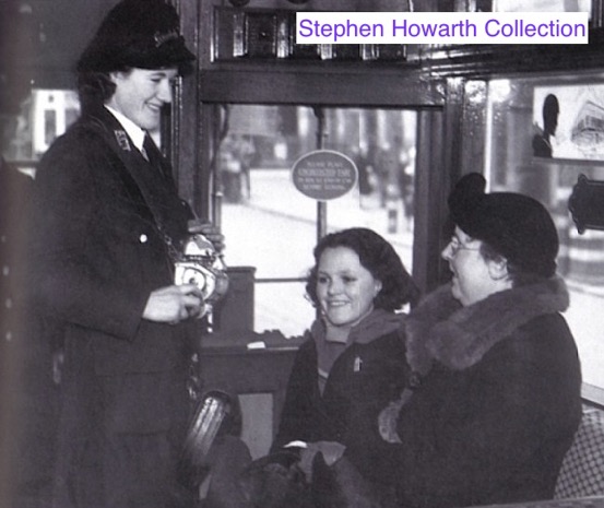 Aberdeen Corporation Tramways conductress Second World War