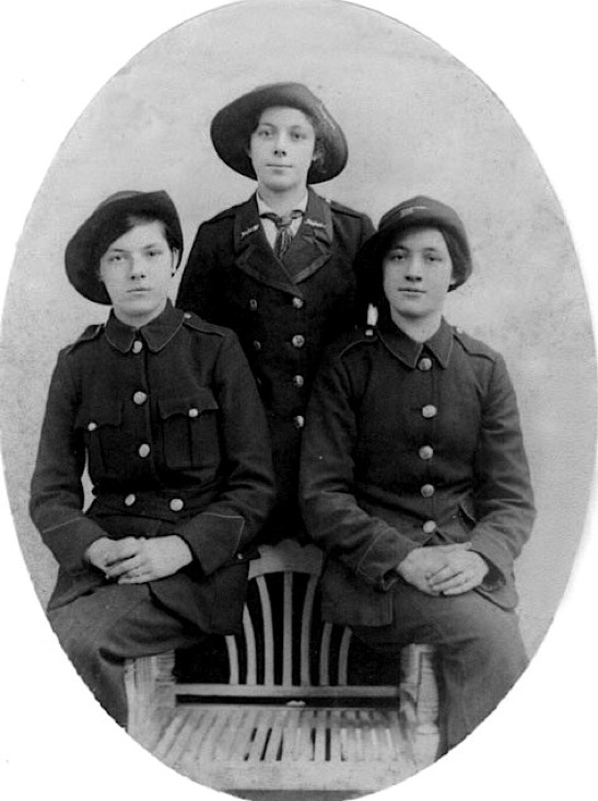 Blackburn Corporation Tramways female great war employees; Sarah Muir, Mary Muir and Annie Muir