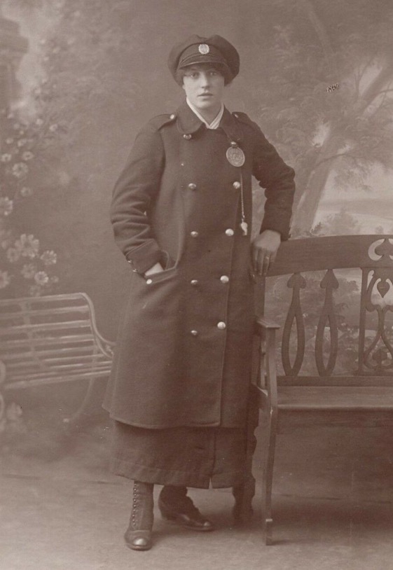 Birmingham Midland Tramways Joint Committee Great War conductress