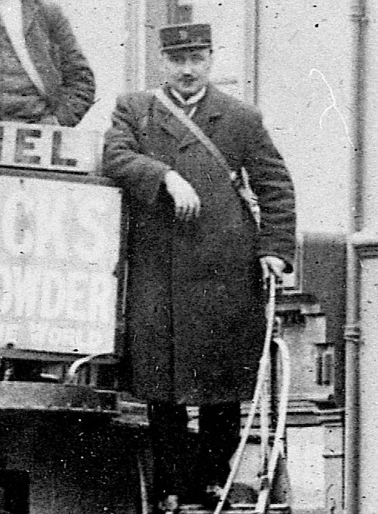 Belfast City Tramways horse tram conductor 1905