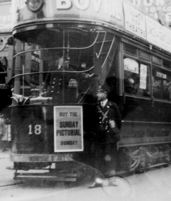 Brighton Corporation Tramways crew