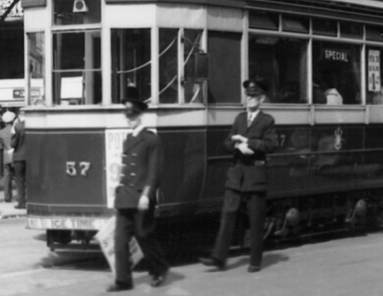 Brighton Corporation Tramways inspector