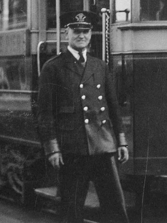 Brighton Corporation Tramways motorman