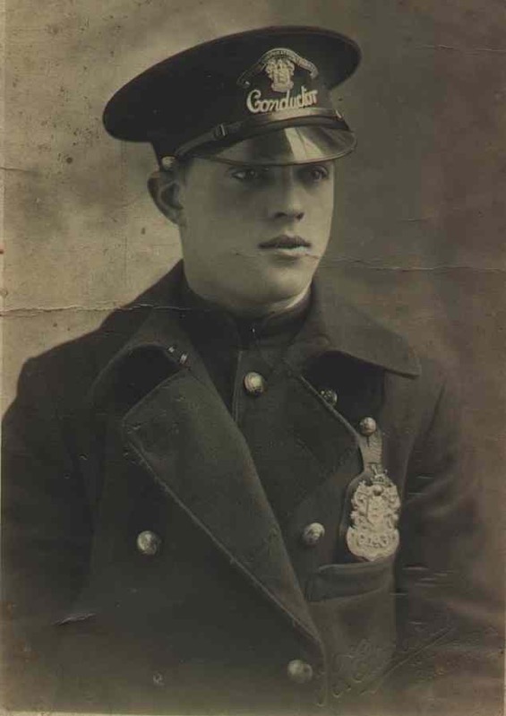 Brighton Corporation Tramways conductor Sonny Cook