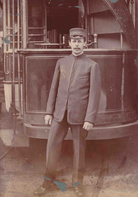 Bolton Corporation Tramways tram inspector