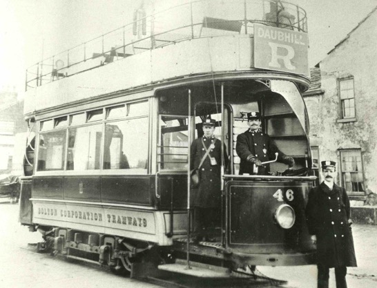 Bolton Corporation Tramways Tram No 46 in 1900