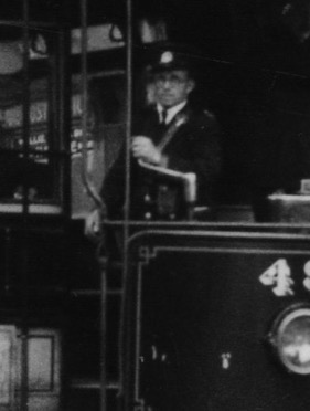 Bolton Corporation Tramways conductor